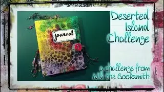#DesertedIsandChallenge Nik the Booksmith - Making a journal
