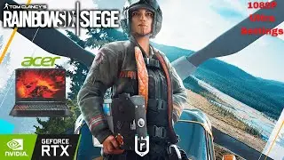 Rainbow Six Siege Benchmark - Ultra Settings | Acer Nitro 5 AN515-55 | i5 10300H + RTX 2060