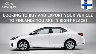 Shipping cars from USA to Finland - Auto4Export