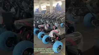 Electric scooter, citycoco scooter, elelctric bikes, electric motorcycle factory work warehouse