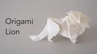 Origami Lion Tutorial - Designed by Nicolas Gajardo