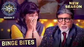 New Season | Kaun Banega Crorepati S17 | Meenal&rsquo;s Quick Win Stuns Everyone! | Binge Bites