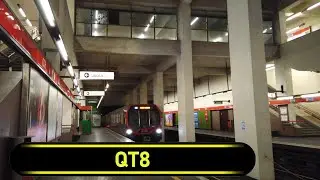 Metro Station QT8 - Milan 🇮🇹 - Walkthrough 🚶