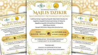 Live Streaming Majlis Dzikir Maulidurrasul SAW Serta Haul Desa German Sugio Lamongan 2025