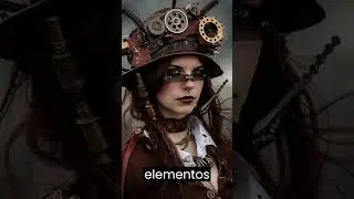 Pasado y futuro en una sola moda?? Steampunk? 😮😮#curiosidades #datoscuriosos #moda #viral #shorts