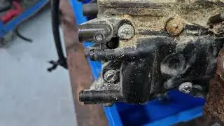 선외기 연료펌프 고장 Outboard fuel pump failure