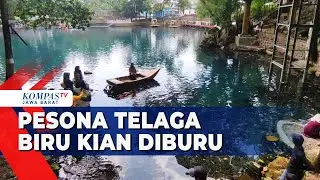 Objek Wisata Telaga Biru Tak Pernah Sepi Pengunjung