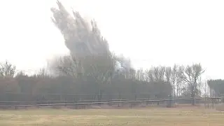 Erfolgreich: Fliegerbomben bei Breese gesprengt