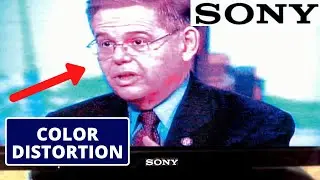 How to fix SONY TV Screen Color is Distortion Problem || Repair LED TV Color Problem