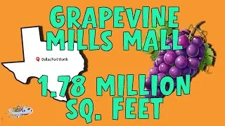 Внутри торгового центра Grapevine Mills: в этом торговом центре размером с Техас есть всё!