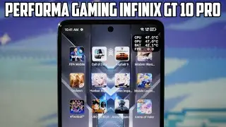 TERLALU GG🔥🔥SIKSA 12 GAMES BERAT!! INFINIX GT 10 PRO GAMING TEST