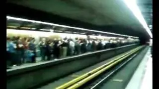 Tehran Metro - Iranians protest against election results Tehran 15 June 2009