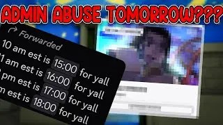 WILL THERE BE INK GAME ADMIN ABUSE TOMORROW?