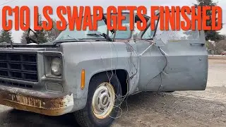 73-87 C10 LS SWAP : part 4 finished and next project c10 to k5 conversion
