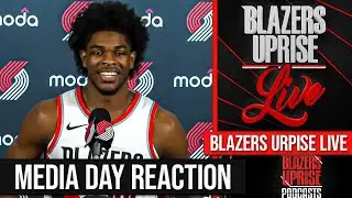 Portland Trail Blazers Media Day Reaction! Blazers Uprise Content Released! | Blazers Uprise Live
