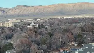 Grand Junction Colorado and the Bookcliffs 