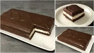 لمحبى الشكولاته كيكة كيندر دليس خطوة بخطوة /Kinder d&eacute;lice XL fait maison
