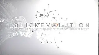 Blickevolution | Logo 2020 | Bubble Animation | After Effects