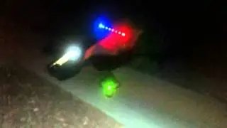 AR Drone 2.0 POLICE SDT MOD work in progress lights on