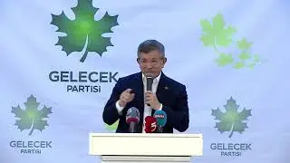 Gelecek Partisi İstanbul Belediye Başkan Adayları Tanıtım Toplantısı