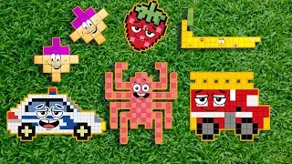 Looking for Numberblocks Puzzle Tetris NEW 400 vs 4000 Space ASMR Numberblocks Satisfying Video