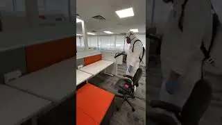 Electric Backpack Disinfectant Fogger - Office Disinfecting