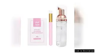 5ml Eyelash Extension Shampoo Eyelid Foaming Cleanser?Wash for Extensions and Natural Lashes?Mascara