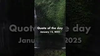 Quote of the Day January 12, 2025 Flip Wilson #motivation #quotes