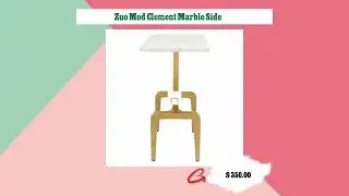 Zuo Mod Clement Marble Side