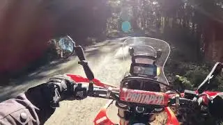 Lost Coast BDR-X Section 3 part of on Crf 300L Rally