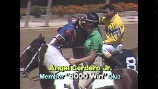 Angel Cordero Jr - En Belmont Park 1987