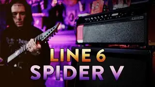 LINE 6 SPIDER V - LOW TUNED DEMO!