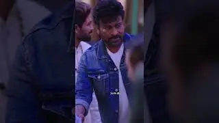 Megastar New Look At Allu Sirish Engagement #tollywood #chiranjeevi #shorts