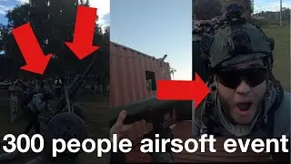 300 people end of year airsoft event | Black Tiger Airsoft