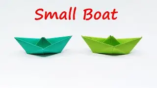 How to Make a Paper Boat - Easy Small Boat Making Tutorial
