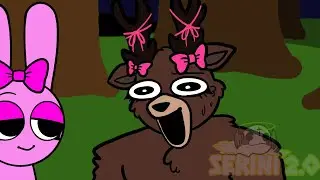 Sprunki But They're In 99 Nights of the forest ?! - Incredibox Sprunki [AU] | FUNNY ANIMATION