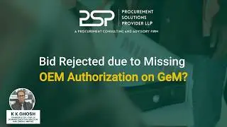 Missing OEM Authorization? Your GeM Bid Could Be Rejected!