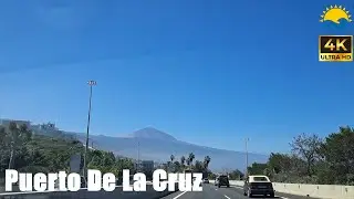 The Drive to Puerto de la Cruz - Tenerife