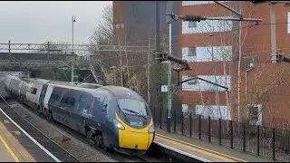 AVANTI PENDOLINO TRAINS IN HIGH SPEED ACTION #trainspotting #speed #fast