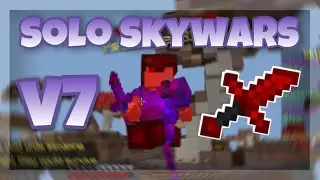 Solo Skywars v7 (+My Texture Pack) | Cubecraft