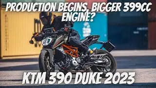 KTM 390 Duke 2023: Production begins, bigger 399cc engine?
