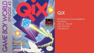 Game Boy World #043: Qix [Taito/Minakuchi Engineering/Nintendo, 1990]