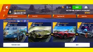 Asphalt 8, First Day Gauntlet Races with All Lamborghini Cars🔥