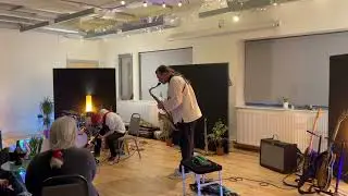 Barry Edwards with Lyndon Owen - N-Ex-T, Hafan yr Afon, Newtown, Wales. April 2025 - 2nd track