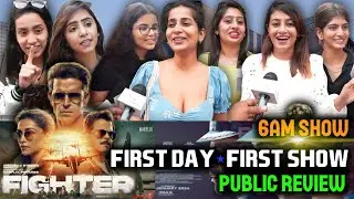 #FiGHTER 6am➙First Day⋆First Show Public REVIEW | Fighter Movie Review | Fighter Day 1 collection