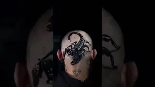 Amazing Scorpion tattoo by @silvanofiato