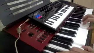 Casio CTK-6250 + M-Audio Axiom Mini 32 + MainStage 3