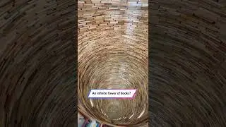 This Book Tower Looks Endless&mdash;and It&rsquo;s Free to See! 😲|| Heartsome 💖