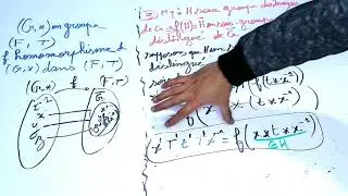 exercice 14 : structures algébriques/ groupe et sous-groupe distingué partie 3