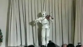 Future Robot playing the Violin